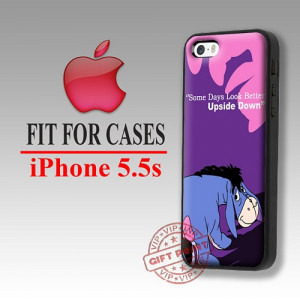 Eeyore Donkey Quotes Cute Pooh Cartoon Fit For iPhone 5 or 5S Case