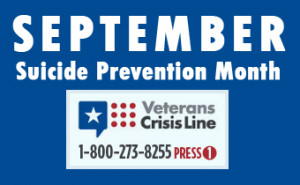 September – Suicide Prevention Month