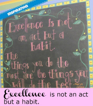 excellence quote