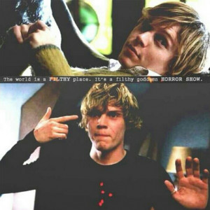 American Horror Story Season 1 Tate Quotes Tate langdon american ...