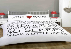 Yours Mine and Bedding