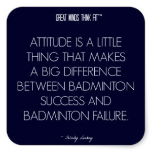 Baseball Quote Attitude For Success Sticker