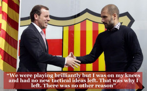 Pep Guardiola on Barcelona: His Catalan career in quotes
