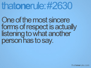 Listening To Others Quotes Actually listening to what