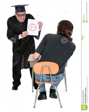 ... Free Stock Photos: Funny School Teacher, Student Bad Failing Grade
