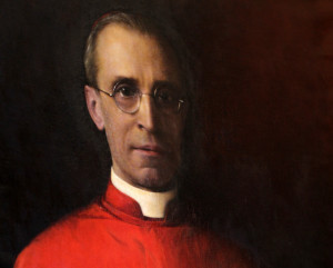 , who became Pope Pius XII, is seen at St. Ignatius Jesuit Retreat ...