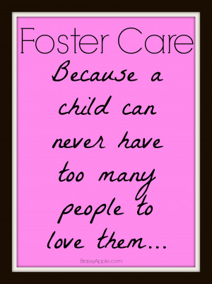 Foster Care Love Quotes