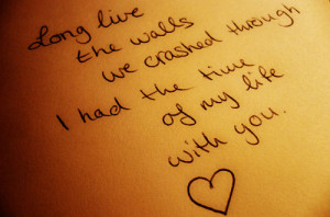 Taylor Swift quote: “Long Live” from “Speak Now”