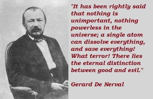 Gerard de nerval famous quotes 1