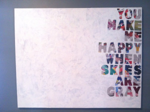 DIY: Quotes on Canvas