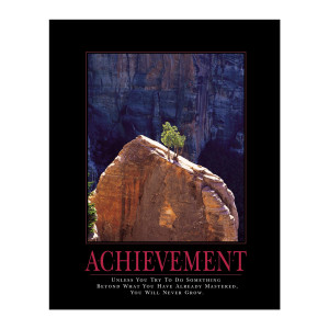 Achievement Tree Motivational Poster