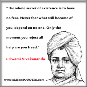 Swami Vivekananda Quotes On Fear