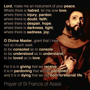 The Story Behind the Peace Prayer of St. Francis