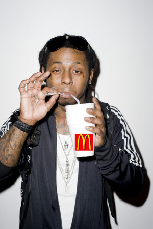 lil wayne would be working at mc donalds