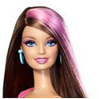 barbie hairtastic salon barbie doll theresa