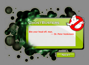Downloads - Dashboard Widgets - GhostBusters Random Quote Widget