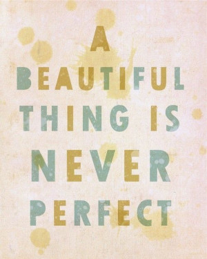 Beauty and Perfection