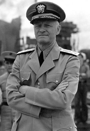 Admiral Chester W. Nimitz, WW II U.S. Pacific Fleet Commander