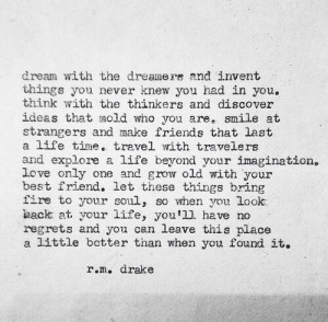 ... place, poem, poems, quote, quotes, smile, soul, strangers, think