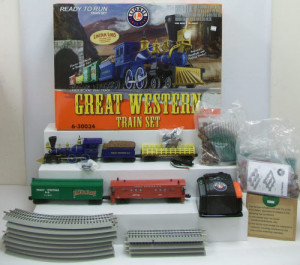 Lionel 6 30034 Great Western Train Set 023922300348