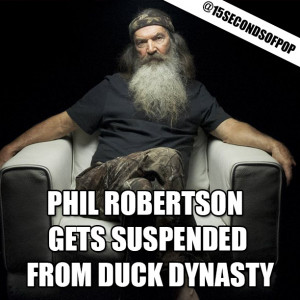 Phil Robertson’s Anti-gay remarks to GQ’s 2014 January issue have ...