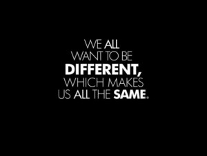 difference, different, life, people, quote, same, text, true, uum ...