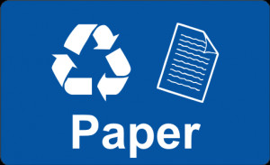 did you know that each ton of recycled paper saves