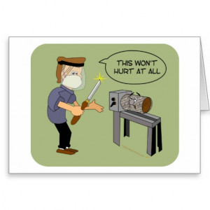 Funny Cartoon Woodturner...