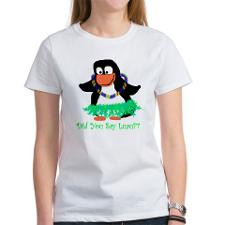 penguin luau Women's T-Shirt for