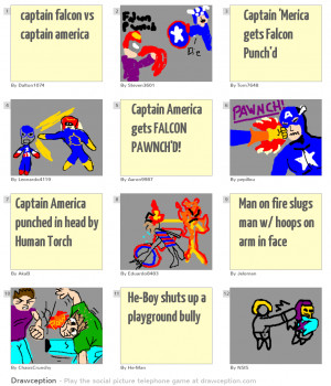 Related Pictures captain falcon vs captain america