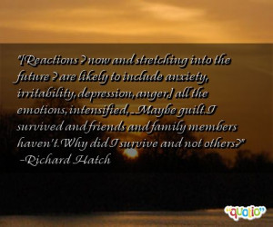 Reactions ? now and stretching into the future ? are likely to ...