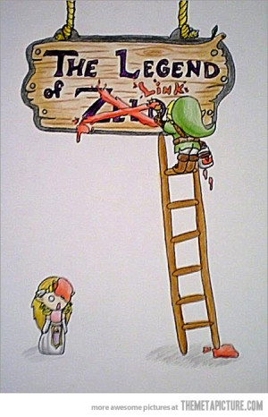 Funny photos funny Link Zelda art