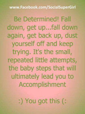 Be Determined!!!