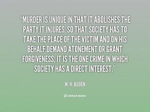 Quotes About Murder