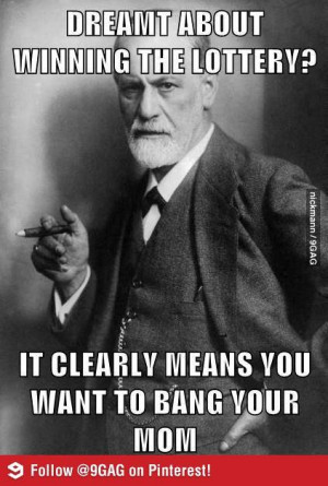 Week 2: I can across this Freud meme mocking Freud's theory that in ...