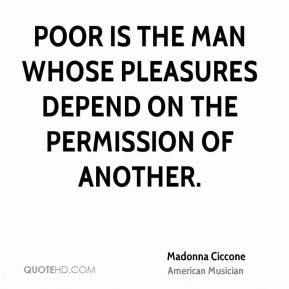 madonna ciccone madonna ciccone poor is the man whose pleasures jpg