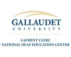National Univerisy LA Rent Deaf Gallaudet Clerc Center Logo