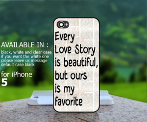 AJ 183 love quote - For iPhone 5 Case