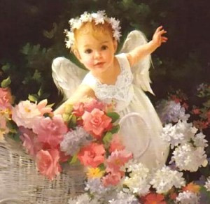 Since angels are created beings there are no baby angels , inspite of ...