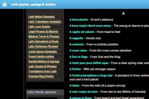 Inspirational Latin Quotes