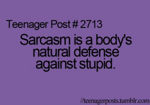 sarcastic teen quotes tumblr