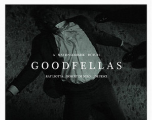 GoodFellas alternative movie poster