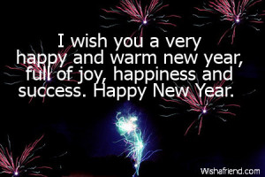 ... and warm new year, full of joy, happiness and success. Happy New Year