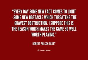 ROBERT FALCON SCOTT QUOTES