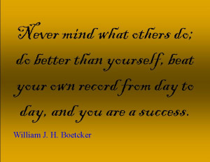 Quote of the Day : William J. H. Boetcker
