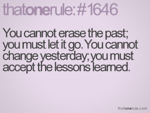 Lesson Learned Quotes