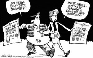 The NRA has never proposed any such thing.