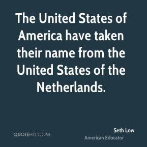 United States of America have taken their name from the United States ...