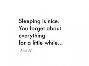 forget, nice, sleep, text, true