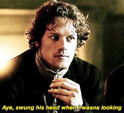 1k * spoilers request gifset gif* Outlander 1x03 Jamie Fraser jc ...